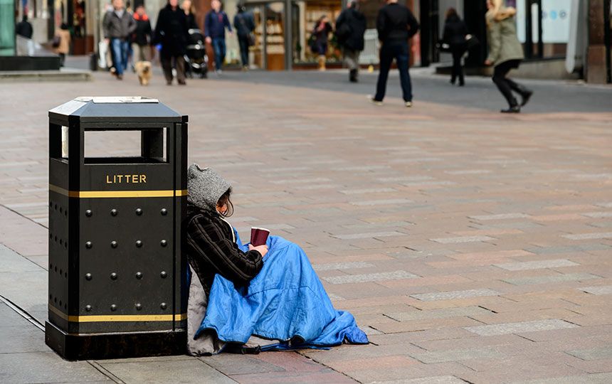 Image for In the news: Planes, homelessness, and health inequality