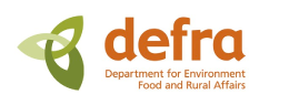 Logo for the Department for Environment Food and Rural Affairs.