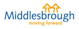 Logo for Middlesbrough Council.