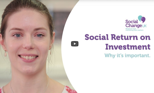 A still from the Social Change UK SROI service video.
