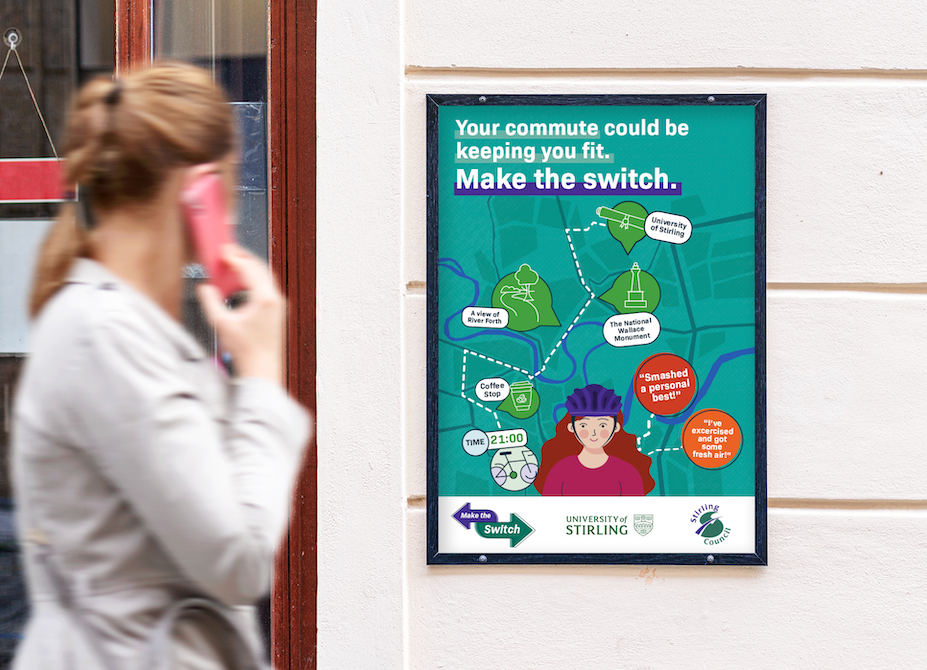 Image for Promoting active travel among Stirling students