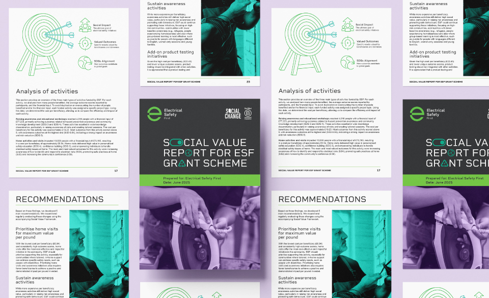 Image for Social Value Framework for ESF Grant Scheme