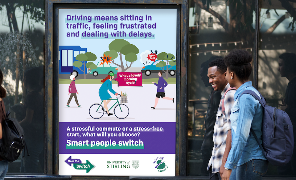 Image for Promoting active travel among Stirling students