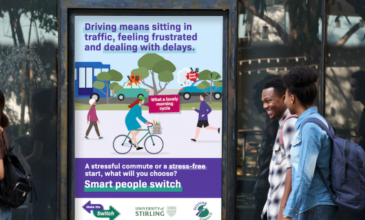 Image for Promoting active travel among Stirling students